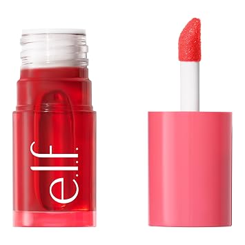 e.l.f. Sheer For It Tinte de Rubor, Multiuso, Maquillaje de Labios y Mejillas de Larga Duración, Crea un Acabado de Rubor Natural, Vegano y Libre de Crueldad, Pink Positive
