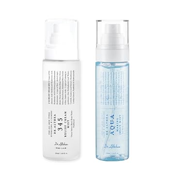 Dr.Althea Relief & Glow Mist Duo | Juego de spray facial ligero y ultrafino | Calmante e hidratación para piel de vidrio | Cuidado de la piel vegano coreano, 3.38 onzas líquidas