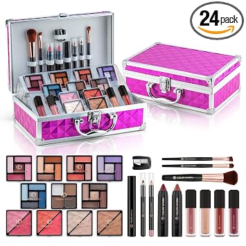 Kit de maquillaje de ninfa de color para niñas adolescentes, set completo