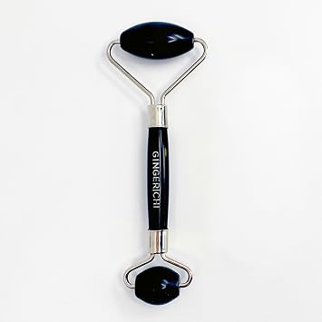 Ginger Chi Bian Stone Gua Sha Roller - Antienvejecimiento y alivio de la hinchazón | Rodillo de jade alternativo