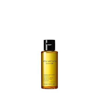 shu uemura Botanicoil - Aceite de limpieza, desmaquillante y limpiador facial infundido con extractos de plantas, adecuado para pieles sensibles