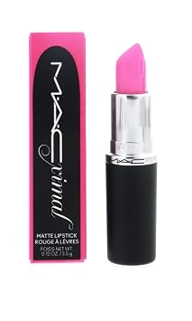 MAC M·A·CXIMAL Lápiz labial sedoso mate, Candy Yum Yum, 0.1 onzas, rosa