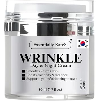 Essentially KateS Crema de noche antiarrugas 1.7 fl oz - Paquete de 1 - mejora la firmeza, suaviza las arrugas y refina la textura de la piel. - Cuidado de la piel coreano