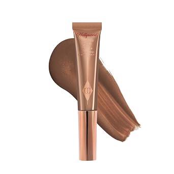 Charlotte Tilbury Hollywood Varita de Contorno Líquida - Barra de Contorno de Fácil Uso y Bronceador Líquido para Esculpir y Dar Forma - Deja un Acabado Esculpido de Aspecto Natural