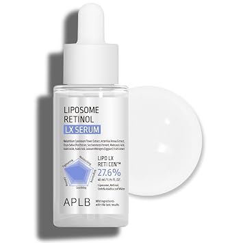 APLB Liposome Retinol LX Serum | LIPO LX RETI CEN 27.6% 1.35 FL.OZ/Korean Skincare, Absorción eficiente, Cuidado de la elasticidad, Cuidado de las arrugas, Revitaliza para una suavidad y mejora la