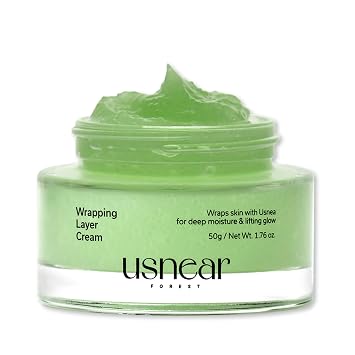 Wrapping Layer Cream - Crema facial PDRN & Bakuchiol para elasticidad, reafirmación y luminosidad, cuidado de la piel coreano para pieles sensibles, 1.69 onzas líquidas