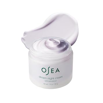 OSEA Crema de noche de ensueño con bio-retinol - Crema facial hidratante antienvejecimiento con bio retinol derivado de algas - Rellena, reafirma y suaviza la línea y las arrugas