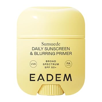 EADEM Protector solar facial coreano, imprimación borrosa SPF 50+, sin