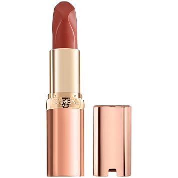 L'Oreal Paris Makeup Les Nus by Colour Riche Lápiz labial, Nudes intensas y atrevidas, colores saturados ricos con aceites puros para el cuidado, Nu Decadent, 0.13oz
