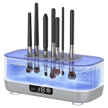 máquina eléctrica ultrasónica del limpiador del cepillo del maquillaje