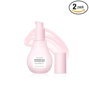 Suero facial hidratante de sandía, iluminador líquido de imprimación de brillo hidratante.