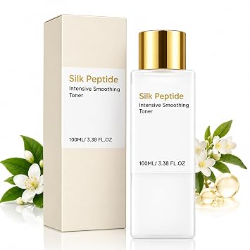 Tónico reafirmante de hidratación sedosa, tóner Egf de péptido de seda coreano Hanae, tóner facial complejo 30 en 1 con sedosa, prepara la piel para una mejor absorción, hidrata y reafirma la piel de