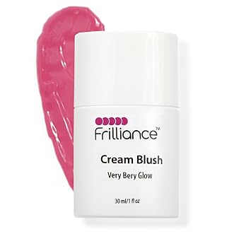 Frilliance Crema Hidratante Rubor, Tinte Very Berry Glow Tint, 1.0 fl oz / 1 fl oz