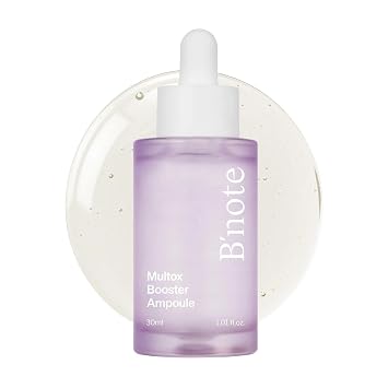 Bnote Multox - Suero facial coreano y ampolla, estimulante inspirado en botox para líneas finas y arrugas, base de maquillaje coreana reafirmante e hidratante profunda, cuidado de la piel de niacinamida, 1.01 onzas líquidas / 1.0 fl oz