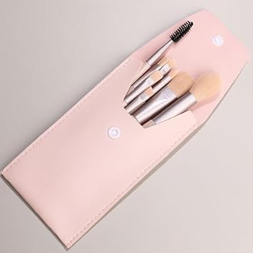 Makeup Brush Set for Face Eyes Contour Foundation Powder Blush Concealer Eyeliner Eyeshadow Brushes with Powder Puff Kit Friendship Gifts for Women Christmas Gifts Valentines Day