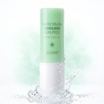 Aloe coreano de enfriamiento de hielo Sun Stick SPF 50+ Protector solar coreano