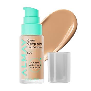 Almay Clear Complexion Foundation, 500, 1 fl oz