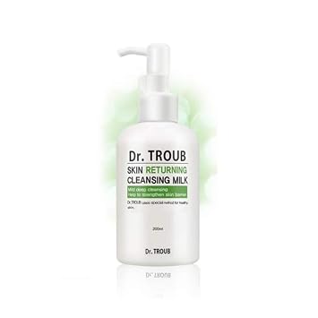 Dr. Troub Skin Returning Leche Limpiadora Suave Profundo 6.7oz K-beauty