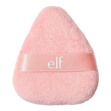 e.l.f. Halo Glow Borla de Polvo, Borla de Polvo Suave y Reutilizable Para Aplicar Polvos Sueltos o Compactos, Se Adapta Fácilmente a la Cara, Vegano y Libre de Crueldad Animal