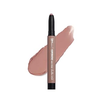 IT Cosmetics Superhero Delineador de ojos en barra resistente al agua de larga duración, mezclable en crema con imprimación incorporada, adecuado para ojos sensibles 1.4 g
