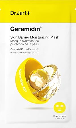 Dr. Jart+ Korean Face Sheet and Mud Masks | Hydrating, Soothing, Redness, Skin Barrier Support, Pore-Purifying Masks