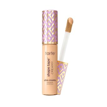 tarte shape tape corrector cremoso – Cobertura completa, hidratante, fórmula de acabado mate natural para debajo de los ojos, ojeras, líneas finas, enrojecimiento, dermatológicamente probado, vegano