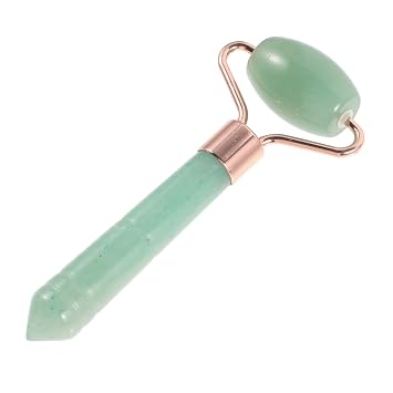 Jade Facial Roller Massager for Eyes and Hand Relaxing Massage