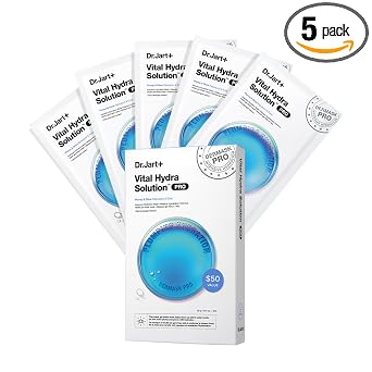 Dr. Jart+ Korean Face Sheet and Mud Masks | Hydrating, Soothing, Redness, Skin Barrier Support, Pore-Purifying Masks