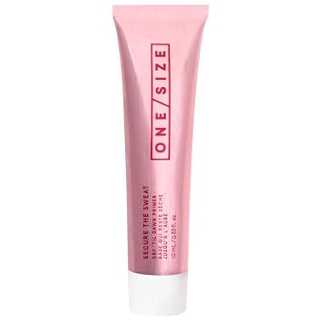 O/S by P-Starr - Base matificante impermeable Secure The Sweat, impermeable, hasta 12 horas de resistencia al aceite. Tamaño: (Mini) (0.33 oz / 0.3 fl oz)