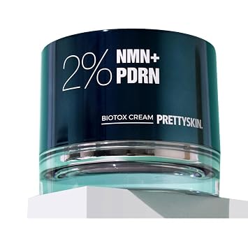PRETTYSKIN Crema facial 2% NMN + PDRN – Hidratante facial hidratante diario – Aminoácidos para una piel suave y de aspecto flexible – Cuidado de la piel coreano nutritivo con rica textura de crema – 1.69 onzas líquidas