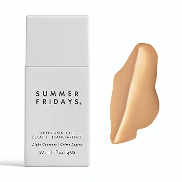 Summer Fridays Tinte transparente para la piel, maquillaje facial ligero