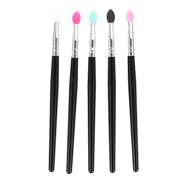 5pcs Silicone Makeup Brush Set for Women Eyeshadow Applicator