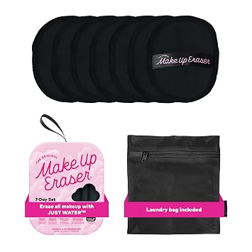 The Original MakeUp Eraser Set de 7 días, color negro elegante
