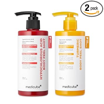medicube Body Peel Shot Duo - Disparo corporal con ácido hipocloroso y