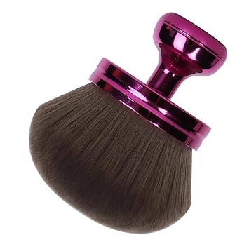 Brocha de maquillaje corporal extra grande para autobronceador, cepillo de maquillaje para piernas autobronceadoras, aplicador de espalda autobronceadora, cepillo Kabuki de esfera de 3.2 pulgadas para