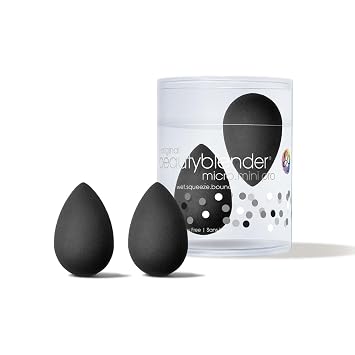 beautyblender micro.mini pro: Mini esponjas de maquillaje para licuadora de belleza, perfectas para contornear y enmascarar, veganas y libres de crueldad, fabricadas en Estados Unidos