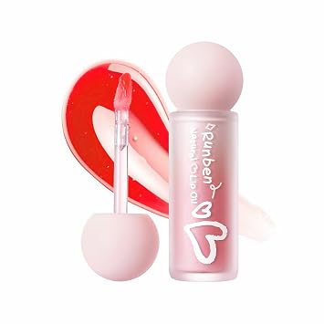 RUNBEN - Aceite labial tintado para niños, brillo labial brillante para niñas pequeñas