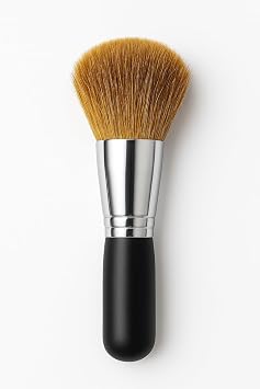 Brocha de maquillaje mineral esencial de lujo – Cepillo suave para base impecable, polvo y bronceador, libre de crueldad animal y calidad profesional
