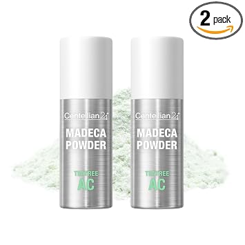CENTELLIAN 24 Madeca Tea Tree AC calmante Face Powder Duo para control de aceite