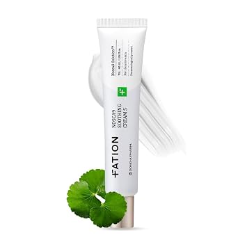 NOSCA9 Crema Calmante S - Crema Barrera Calmante con Complejo de Ceramida de 5 Capas y Cica Fresca Viva, Para Piel Sensible e Irritada, Cuidado de la Piel Coreano (1.52 Fl Oz)