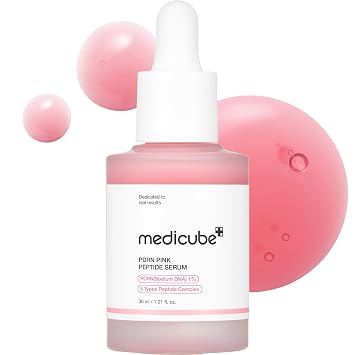 medicube PDRN - Suero peptídico rosa con ADN de salmón, piel más firme y