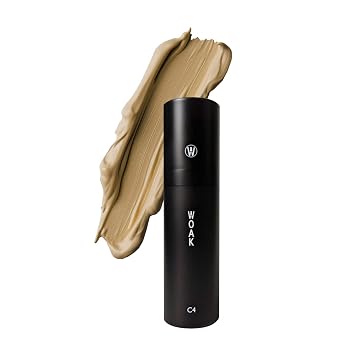 WOAK C4 – Base de crema hidratante tintada BB para hombre (ligero)