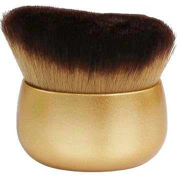 Blend & Blur Brocha de Maquillaje Corporal Extra Grande para Autobronceador, Maquillaje de Piernas y Bronceador, Aplicador de Autobronceado, Polvo, Base, Colorete, Bronceador, Masajeador para Rostro