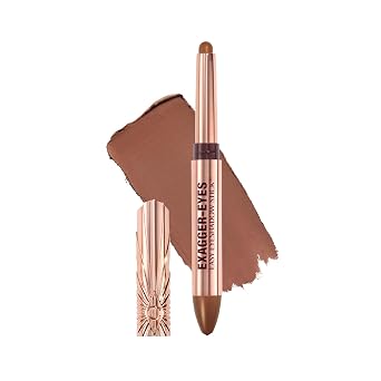 Charlotte Tilbury Exagger-Eyes Easy Eyeshadow Stick - 10 tonos universalmente favorecedores en 2 acabados embellecedores para un uso duradero de hasta 24 horas