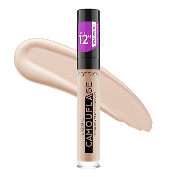 Catrice - Corrector líquido de alta cobertura de camuflaje | Corrector de larga duración | Sin aceite ni parabenos | Libre de crueldad (010 | Porcelain)