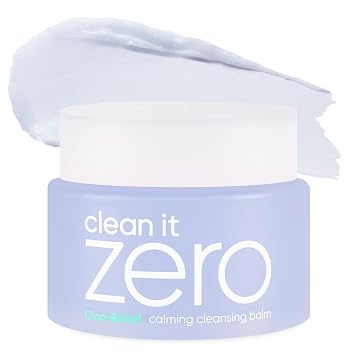BANILA CO Clean it Zero - Bálsamo limpiador calmante | Removedor de maquillaje coreano para pieles sensibles | Vegano | Aceite de limpieza, limpiador facial hecho con Centella Asiatica y Madecassoside