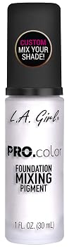 L.A. Girl PRO.color Base Mezcladora de Pigmento, Blanco GLM711
