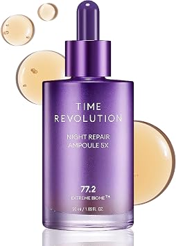MISSHA Time Revolution Night Repair Face Serum 5X 1.69 oz, cuidado coreano