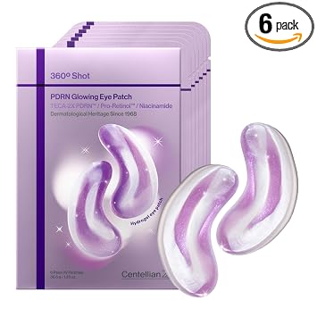 CENTELLIAN 24 360 Shot PDRN - Parche para ojos brillantes, círculos oscuros