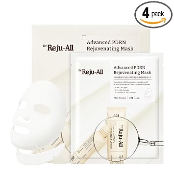 Dr.Reju-All Advanced PDRN Mascarilla Rejuvenecedora (1.2 Fl Oz x 4EA)